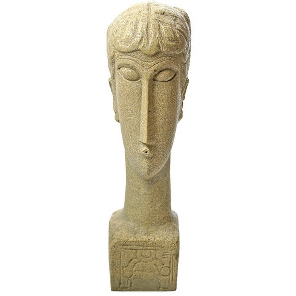 Replica Abstract Female Bust Head By Modigliani Sculpture